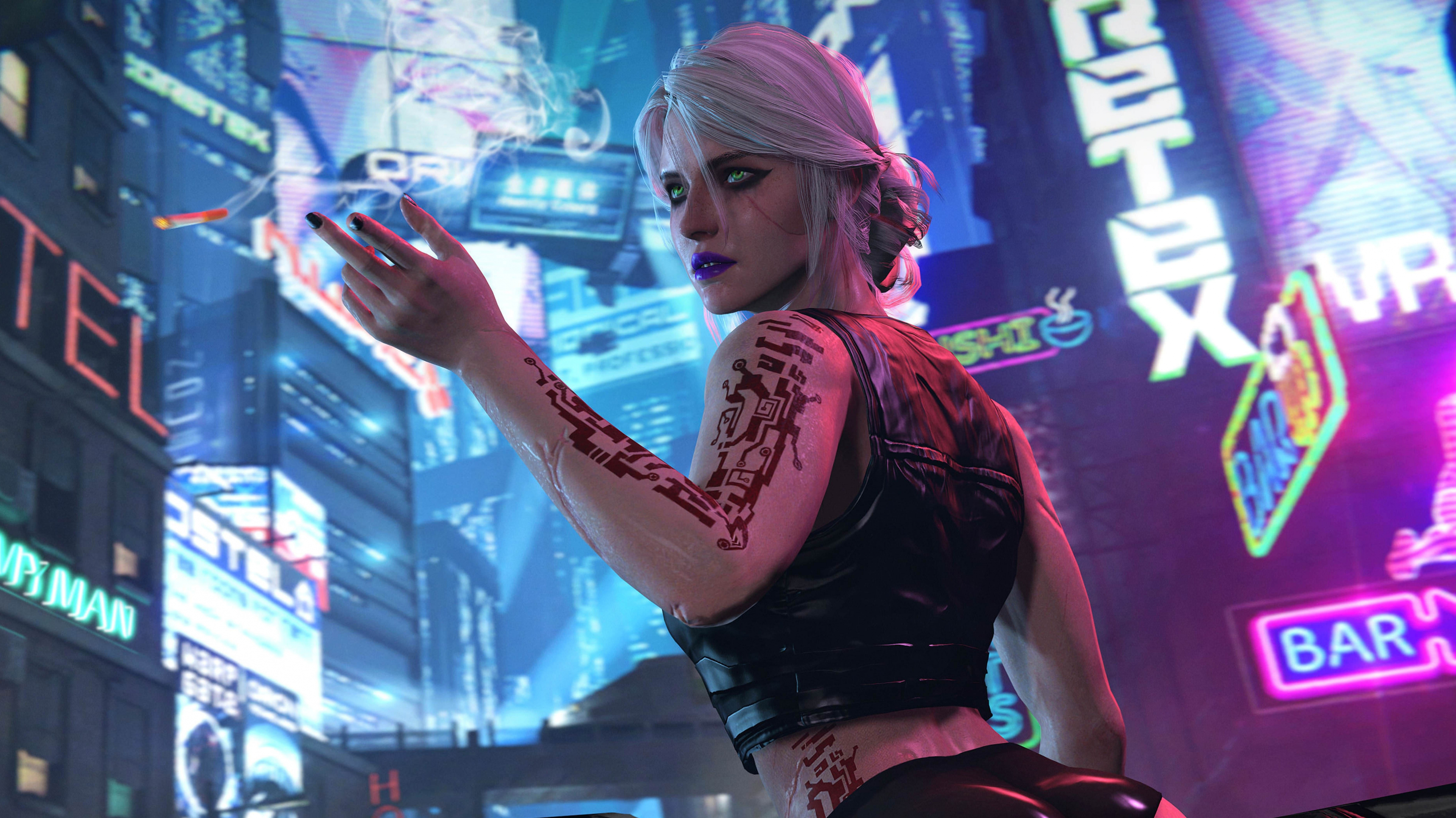 Cyberpunk 2077 modes. Цири в киберпанк 2077. Цири киберпанк r34. Цири Ведьмак 2077.