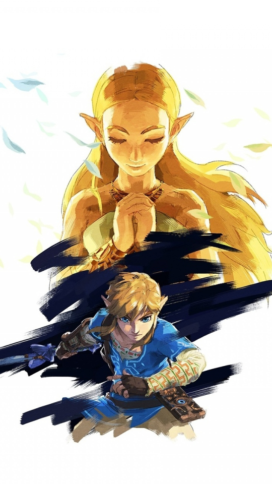 Download wallpaper 540x960 the legend of zelda, artwork, samsung galaxy ...