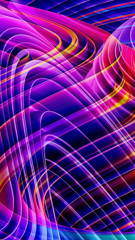 Download wallpaper 540x960 lines, colorful, abstract, digital art, samsung  galaxy s4 mini, microsoft lumia 535, philips xenium, lg l90, htc sensation,  540x960 hd background, 26270