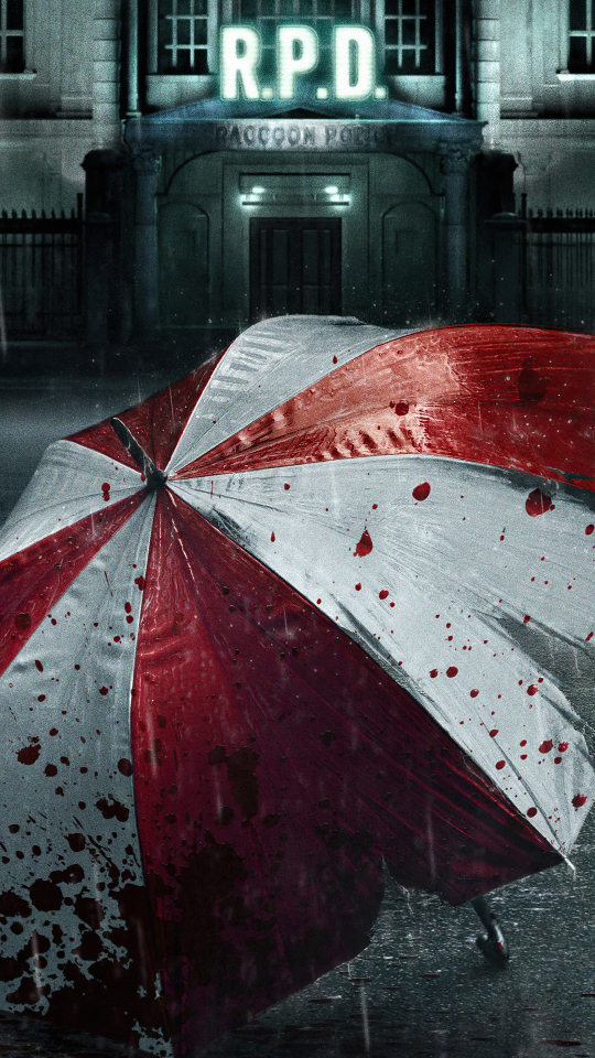 2021 movie, Resident Evil: Welcome to Raccoon City, Horror/Action movie, 540x960 wallpaper