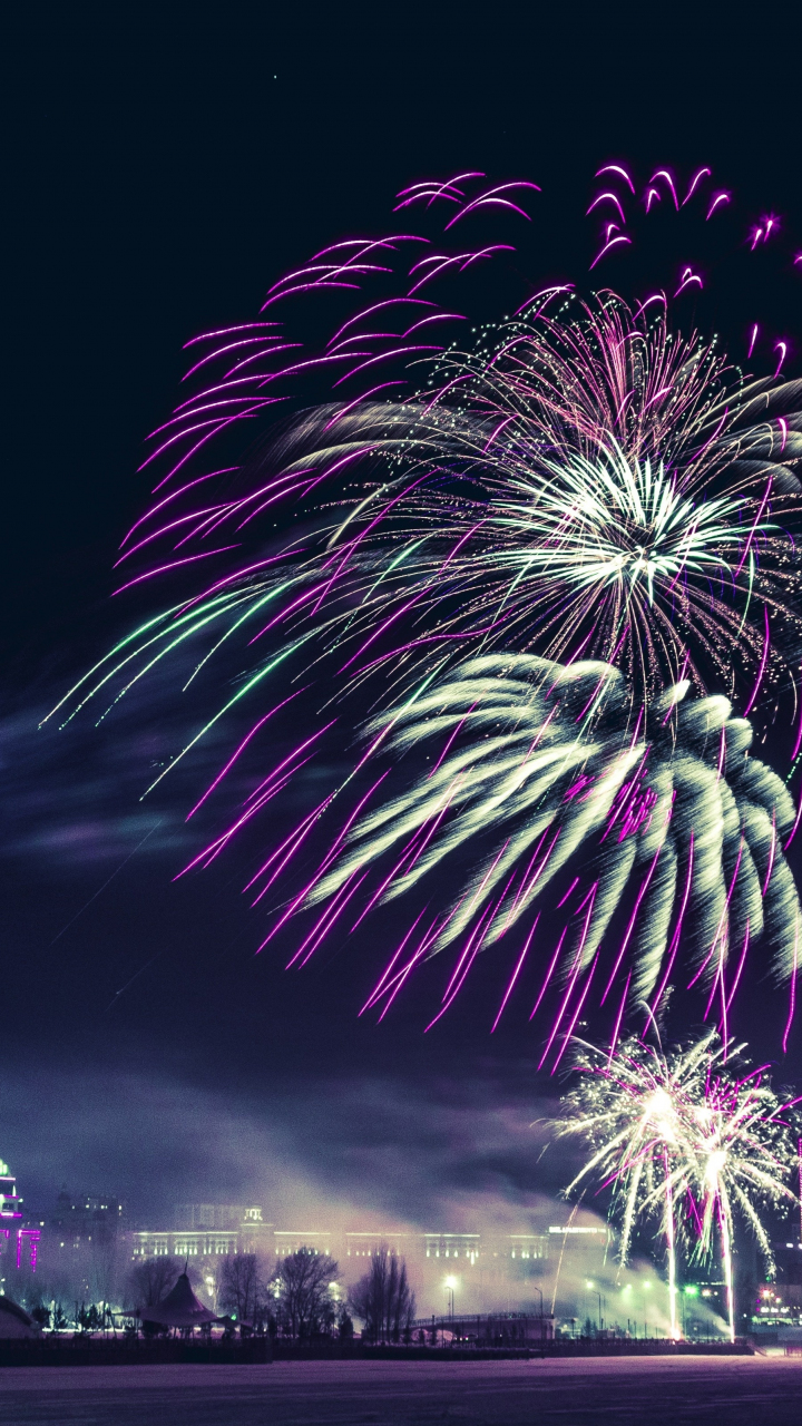 galaxy s8 fireworks hd wallpaper 2960x1440