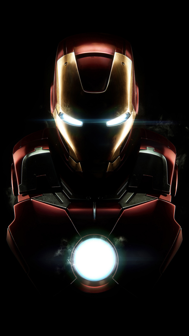 Download 720x1280 wallpaper  iron  man  dark armor mark 