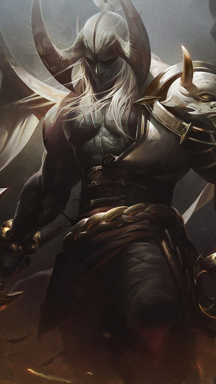 League of legends, all warriors, video game, 720x1280 wallpaper