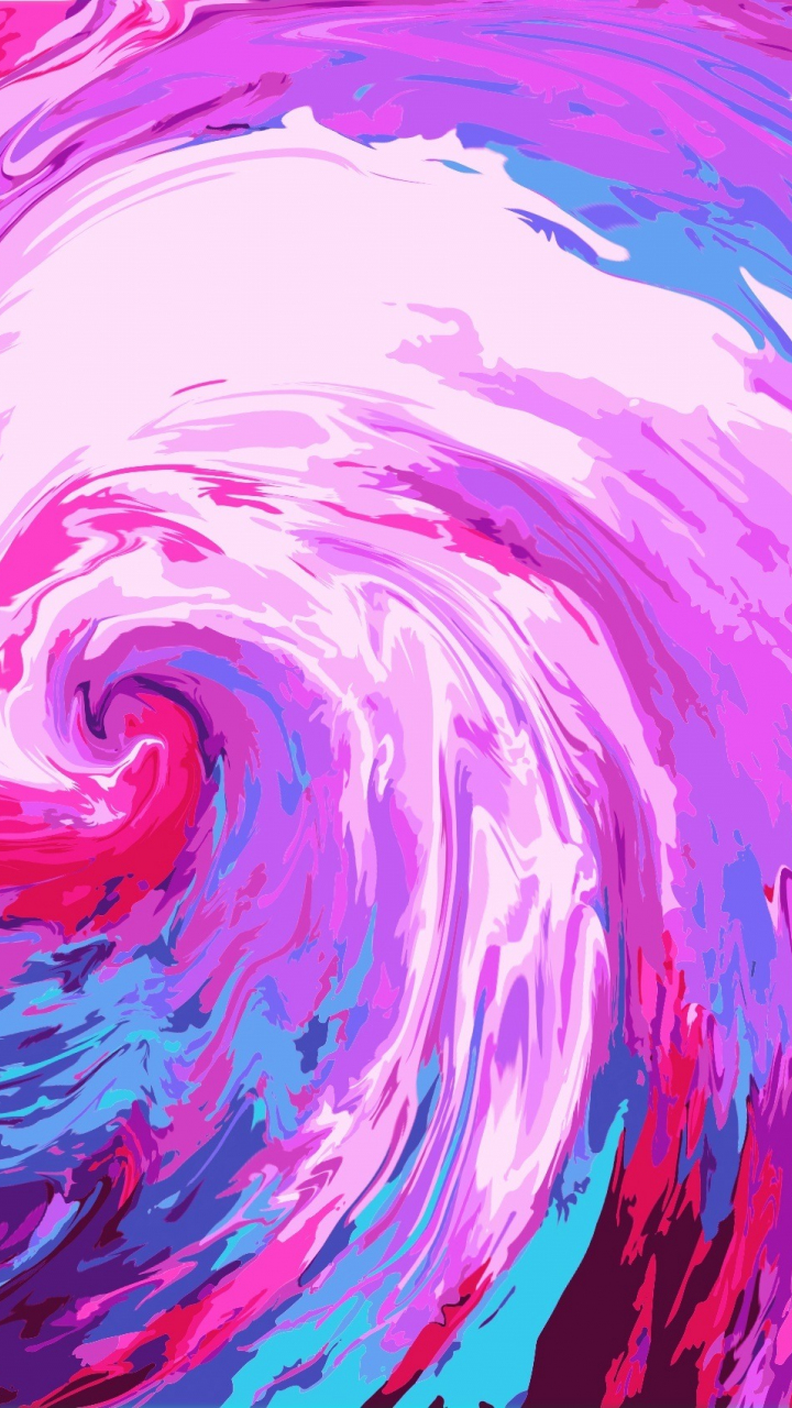Swirl, abstract, glitch art, 720x1280 wallpaper
