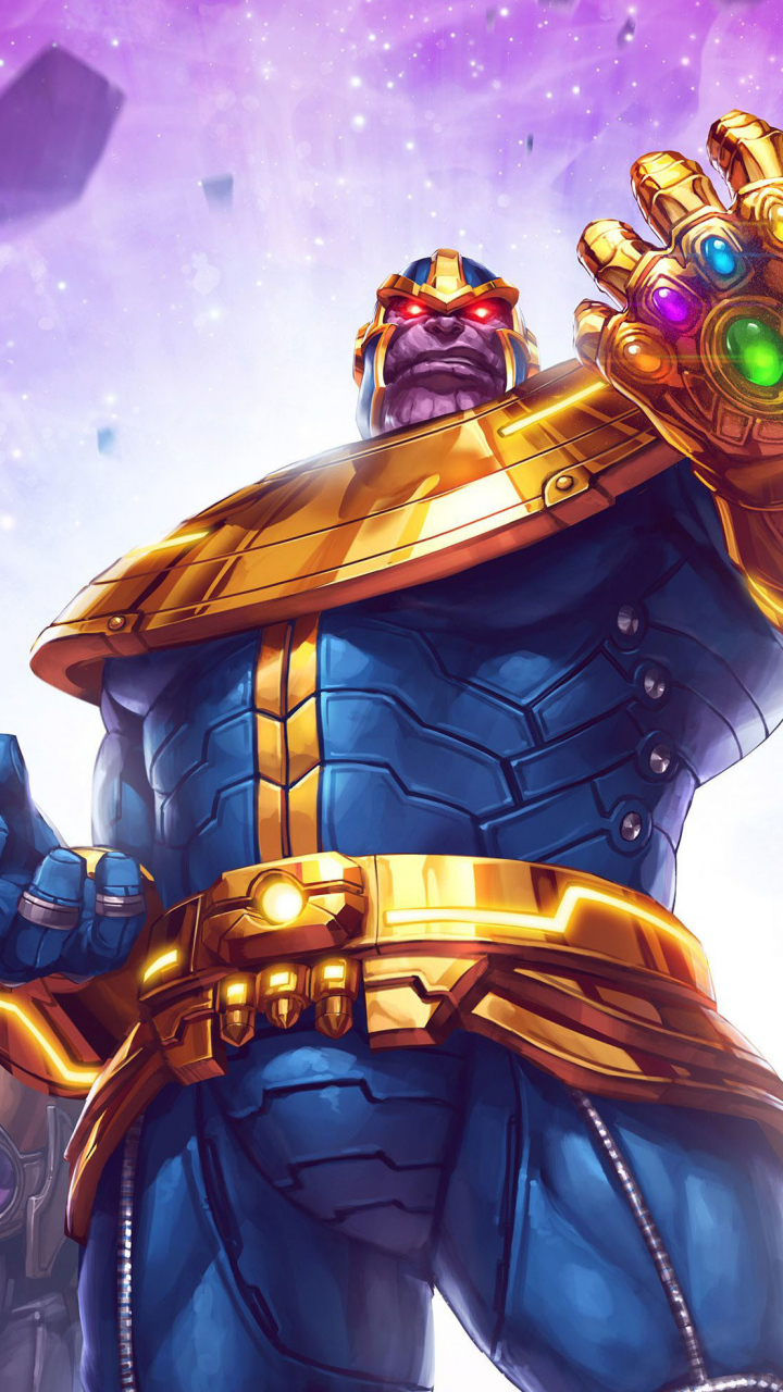 Download 720x1280 wallpaper mobile game, thanos and his ...