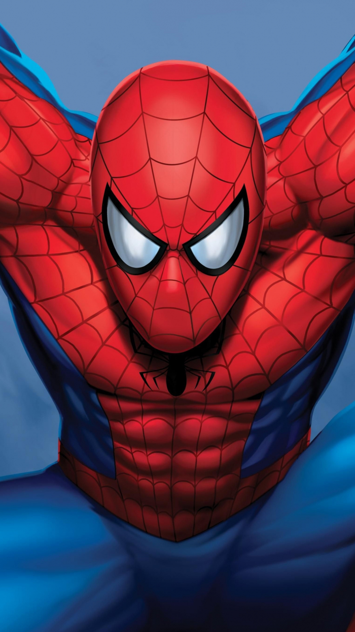 Download wallpaper 720x1280 spider-man, superhero, artwork, marvel ...