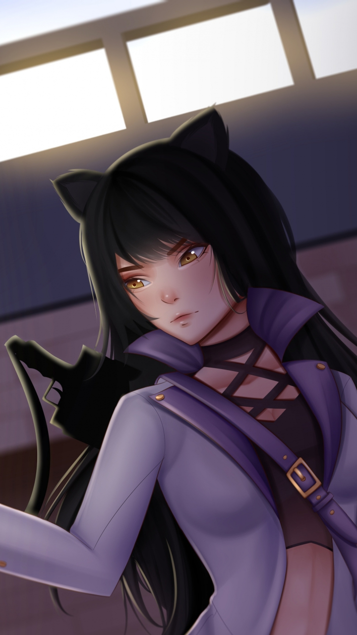 Download 7x1280 Wallpaper Artwork Beautiful Blake Belladonna Rwby Samsung Galaxy Mini S3 S5 Neo Alpha Sony Xperia Compact Z1 Z2 Z3 Asus Zenfone 7x1280 Hd Image Background