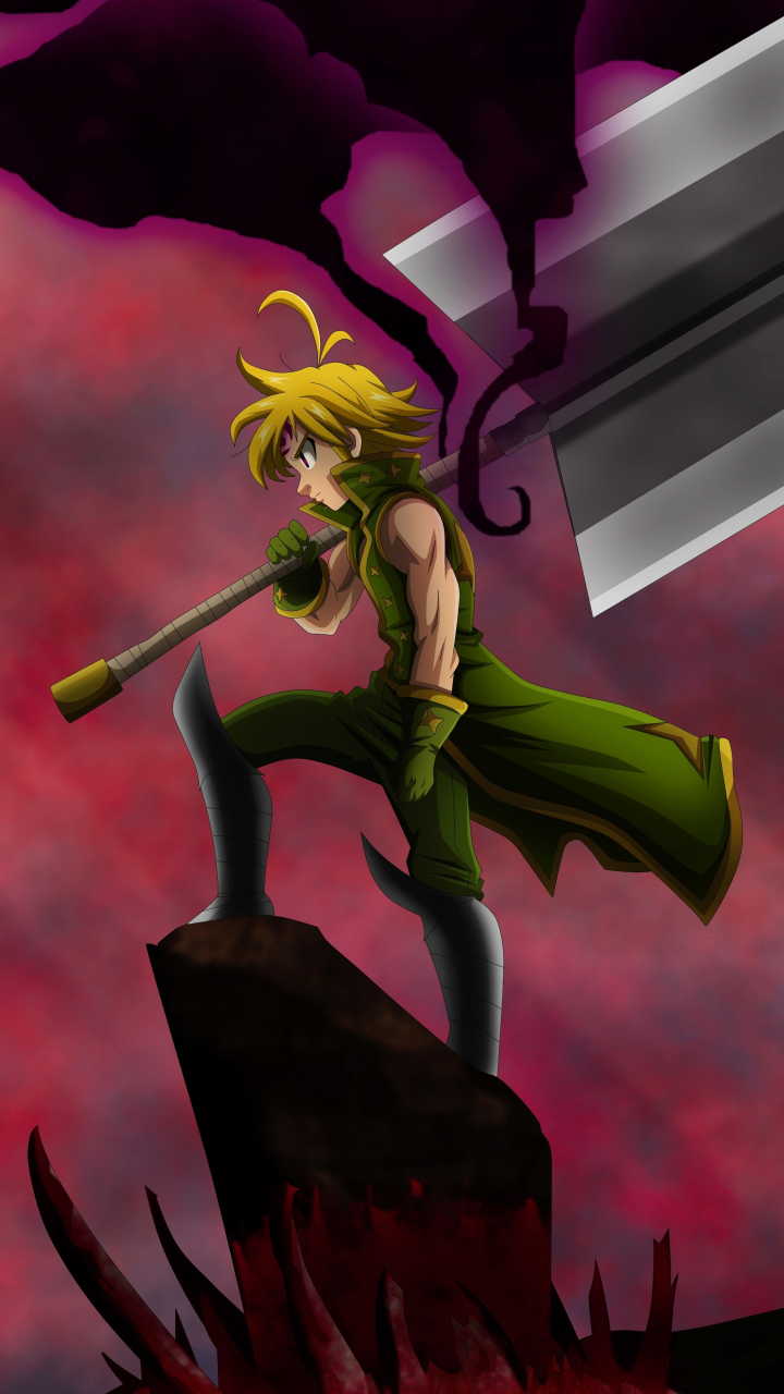 Download 720x1280 wallpaper meliodas, the seven deadly ...