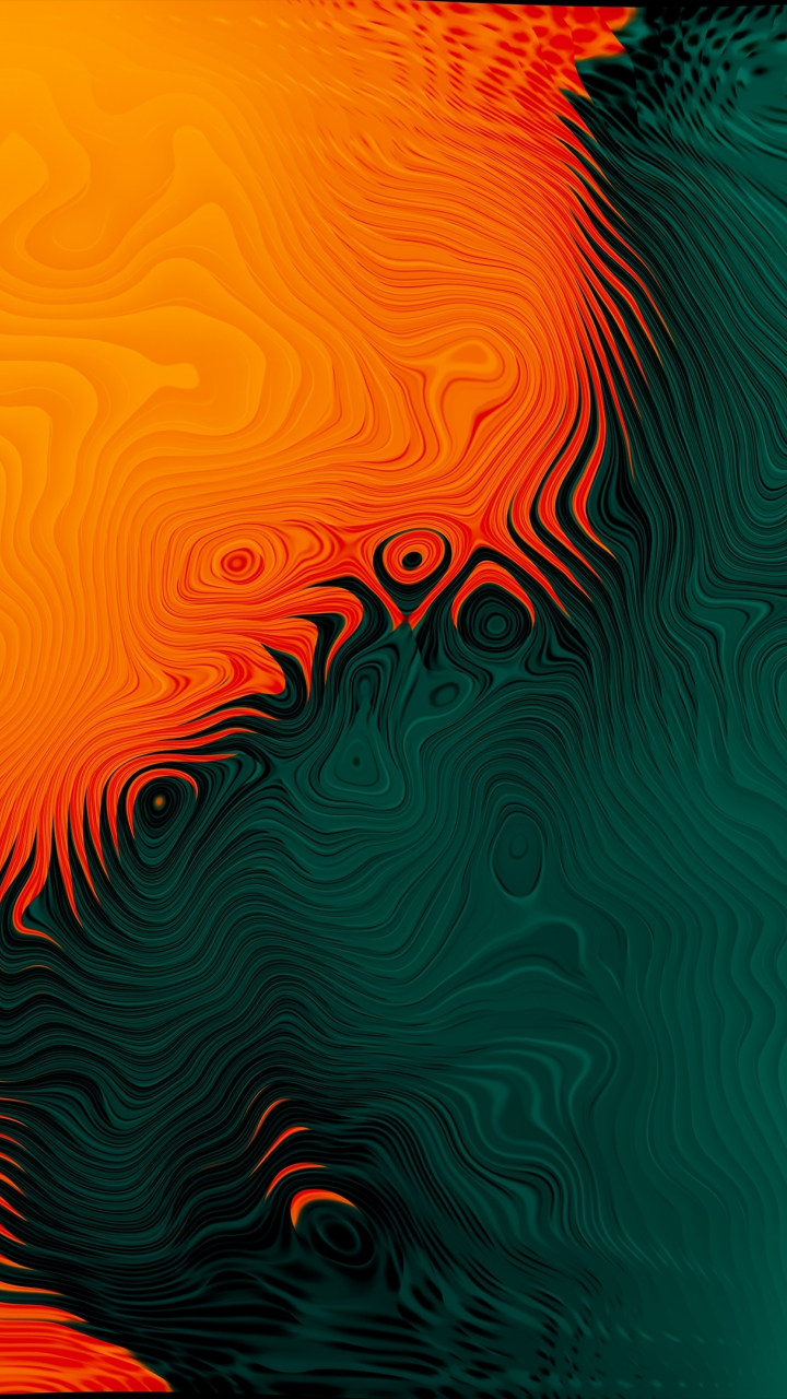 Download wallpaper 720x1280 orange-green match, abstract, samsung galaxy  mini s3, s5, neo, alpha, sony xperia compact z1, z2, z3, asus zenfone, 720x1280  hd background, 24566
