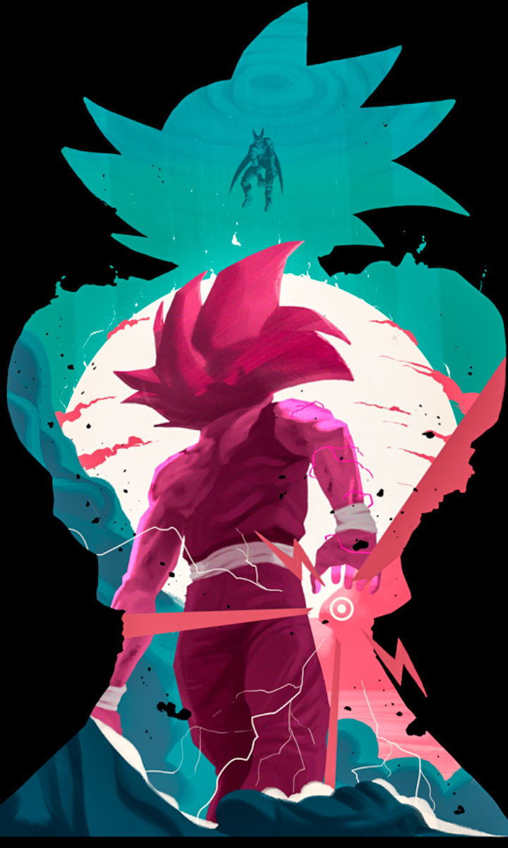 Download Wallpaper 720x1280 Dragon Ball, Anime Boy, Goku, Minimal 