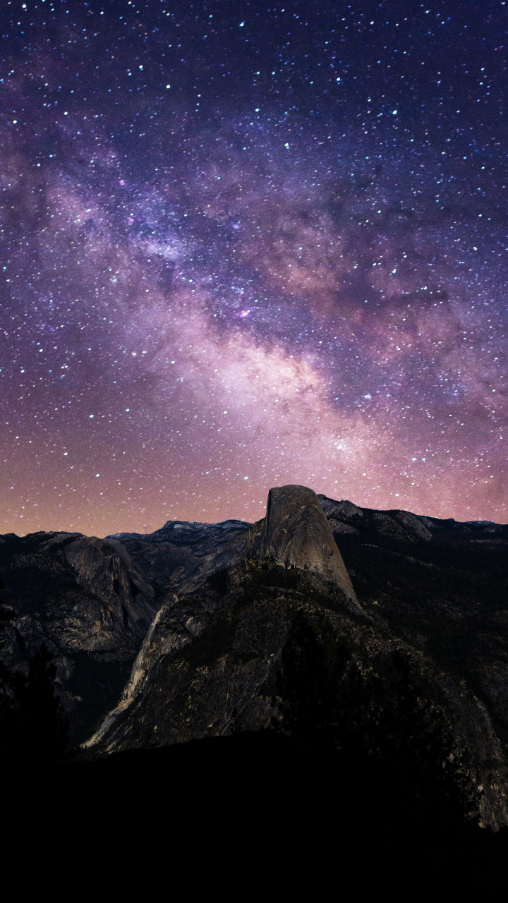 Download wallpaper 720x1280 yosemite valley, half dome, national park ...