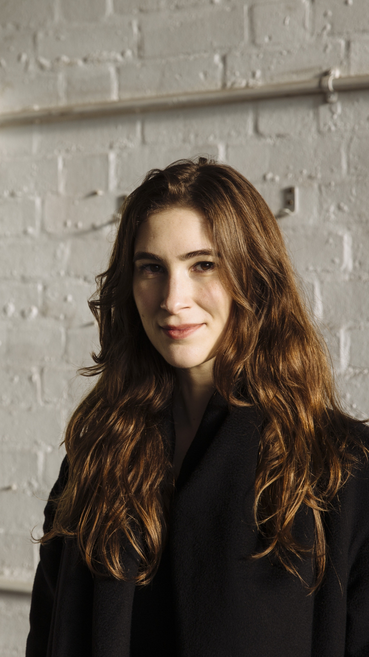 Download Wallpaper 720x1280 Katherine Rundell, Author, Celebrity, Red ...