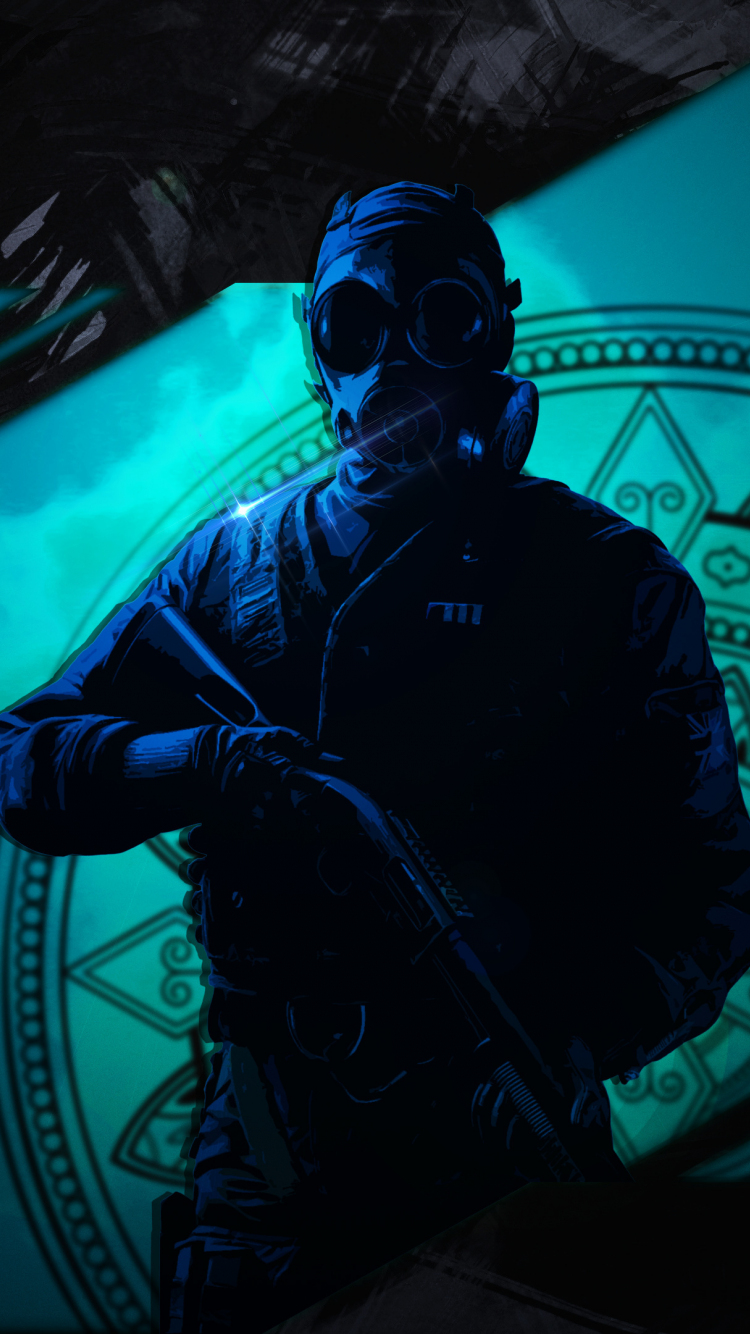 Download 750x1334 Wallpaper Thatcher Tom Clancy S Rainbow Six Siege Game Silhouette Iphone 7 Iphone 8 750x1334 Hd Image Background