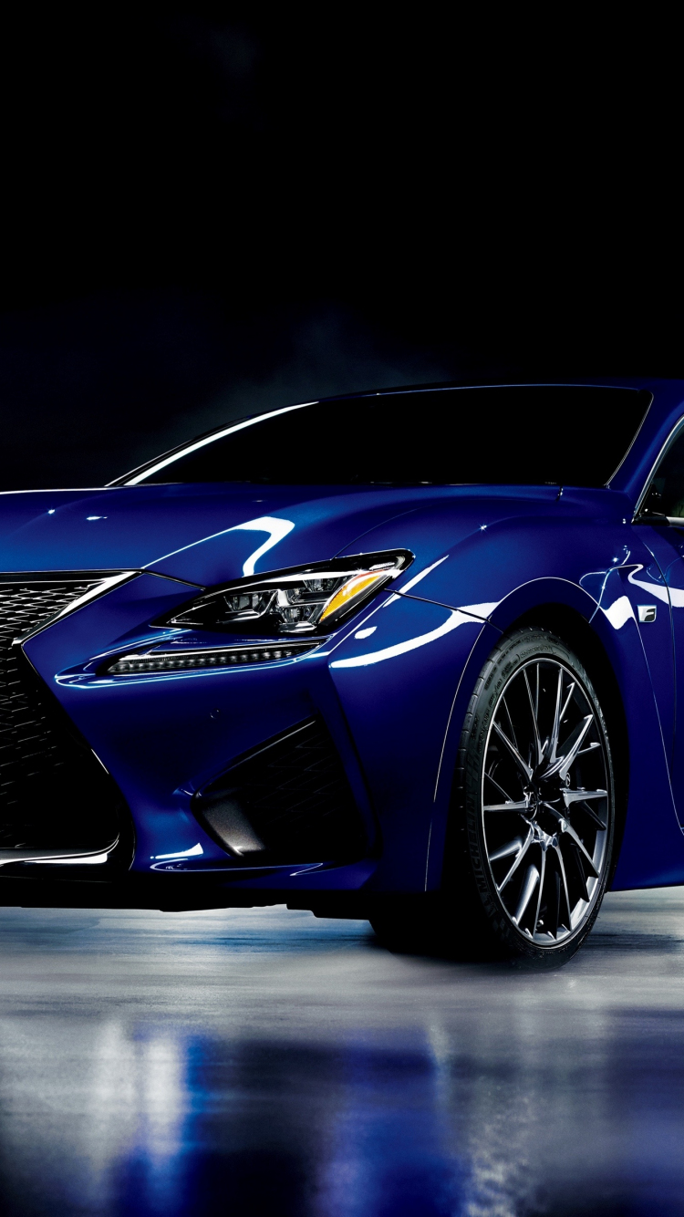 Download 750x1334 Wallpaper Lexus Rc F Blue Luxury Coupe Iphone 7 Iphone 8 750x1334 Hd Image Background 7244