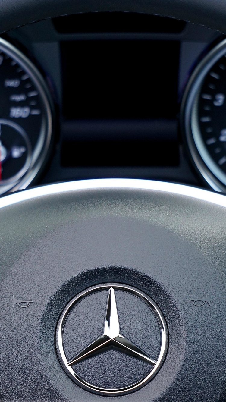 Download 750x1334 Wallpaper Mercedes Benz Interior Steering Iphone 7 Iphone 8 750x1334 Hd Image Background