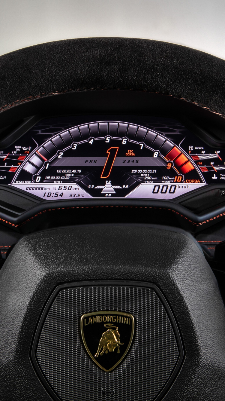 Lamborghini Interior Hd Wallpaper