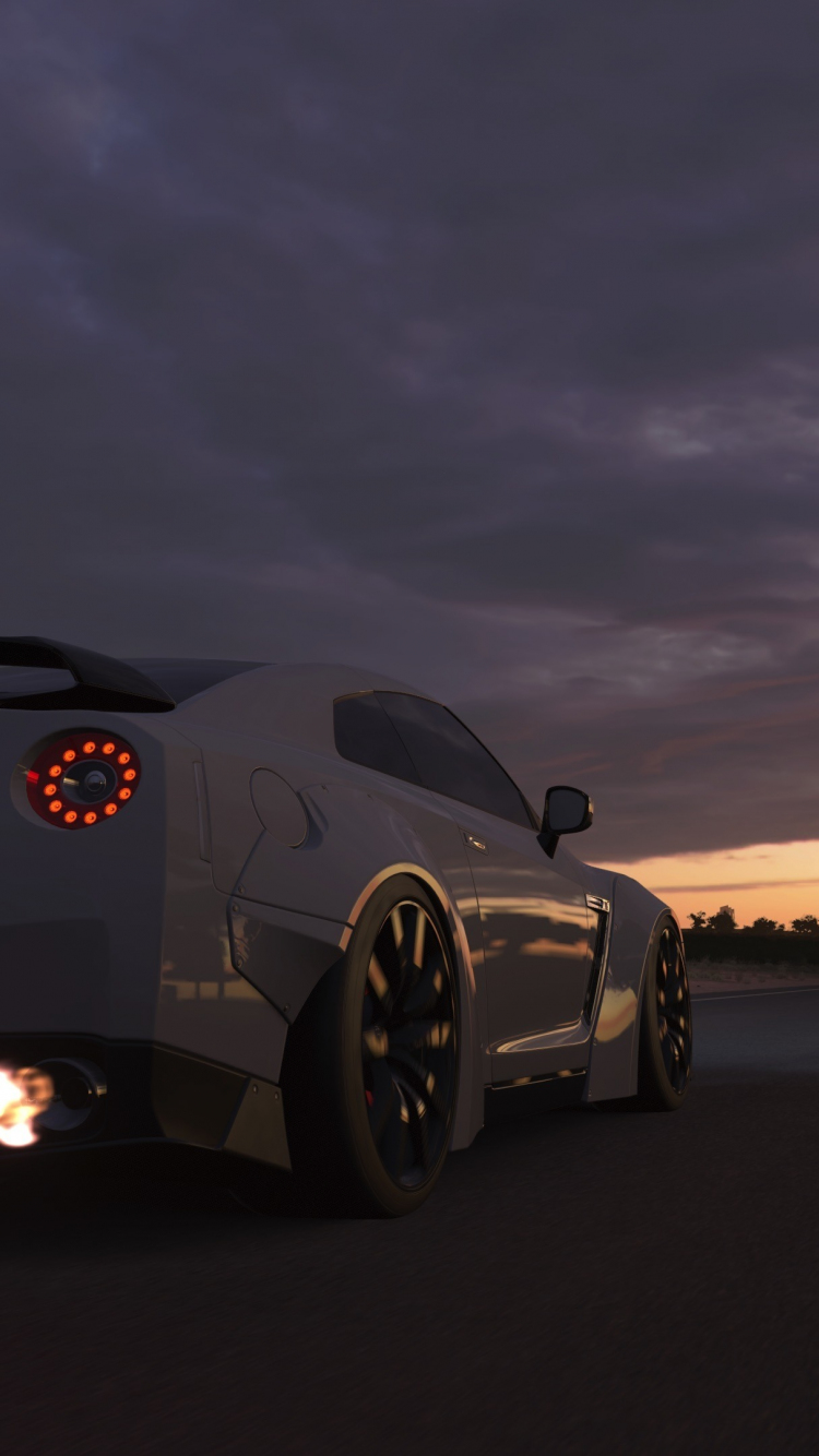 Download wallpaper 750x1334 forza motorsport 7, video game, nissan, car,  iphone 7, iphone 8, 750x1334 hd background, 2358