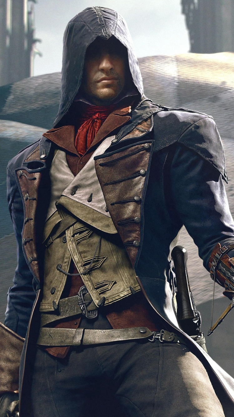 Download wallpaper 750x1334 art of assassin, assassin's creed unity, iphone  7, iphone 8, 750x1334 hd background, 17712
