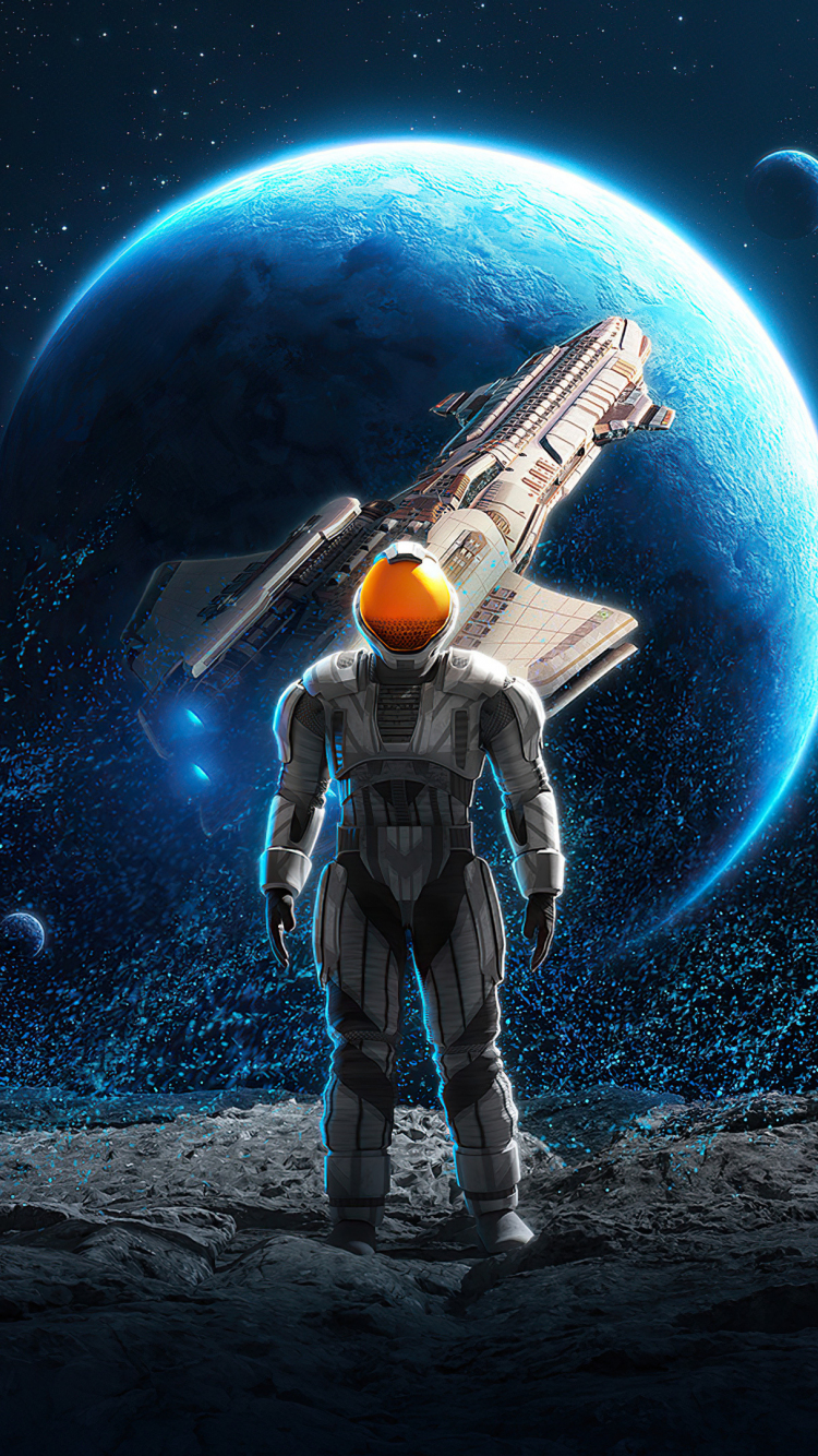 Iphone Dynamic Island  Astronaut Wallpaper Download  MobCup