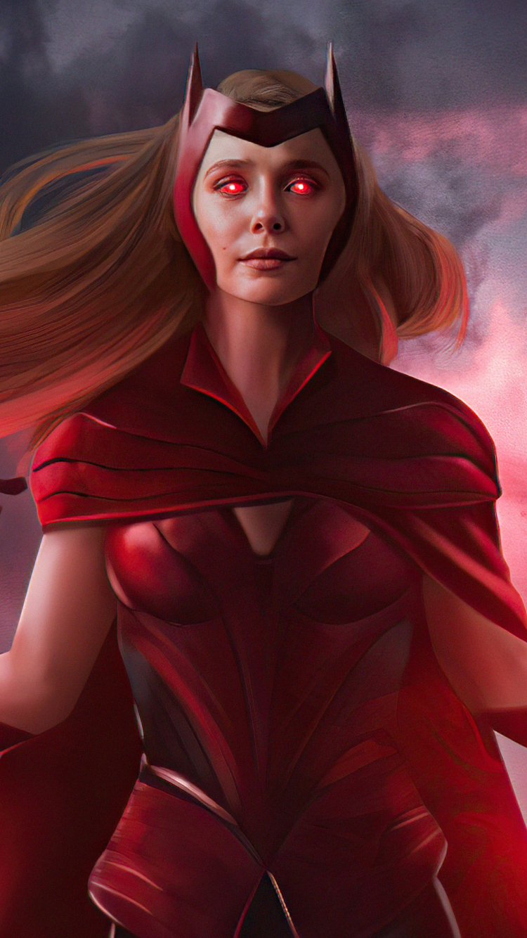 1125x2436 Wanda Maximoff 4k Artwork Iphone XSIphone 10Iphone X HD 4k  Wallpapers Images Backgrounds Photos and Pictures