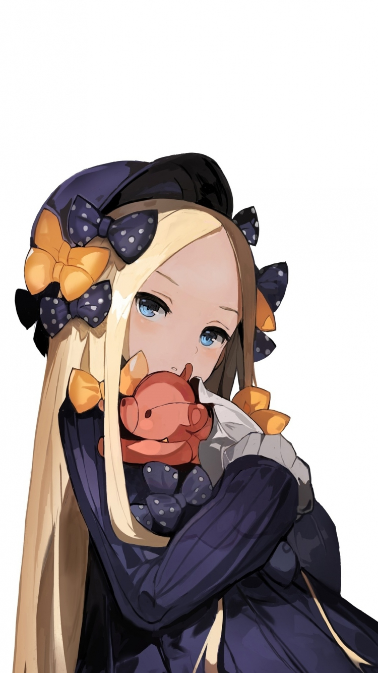 Download 750x1334 Wallpaper Abigail Williams With Teddy Anime Girl Fate Series Iphone 7 Iphone 8 750x1334 Hd Image Background 6791