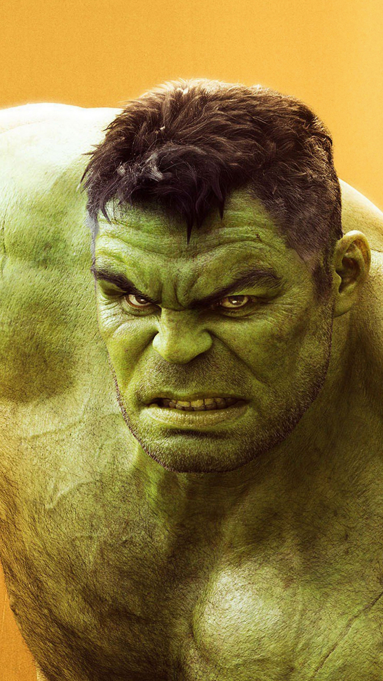 Download wallpaper 750x1334 hulk, marvel, avengers: infinity war, angry, iphone  7, iphone 8, 750x1334 hd background, 14883
