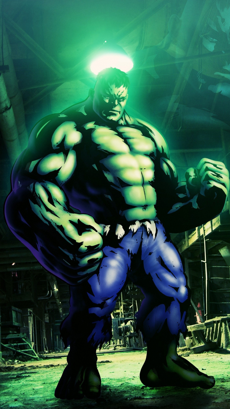 Download wallpaper 750x1334 hulk, a muscle factory, artwork, iphone 7,  iphone 8, 750x1334 hd background, 14872