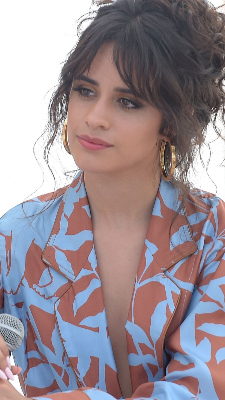 Download wallpaper 750x1334 camila cabello, pretty & beautiful singer,  iphone 7, iphone 8, 750x1334 hd background, 27469