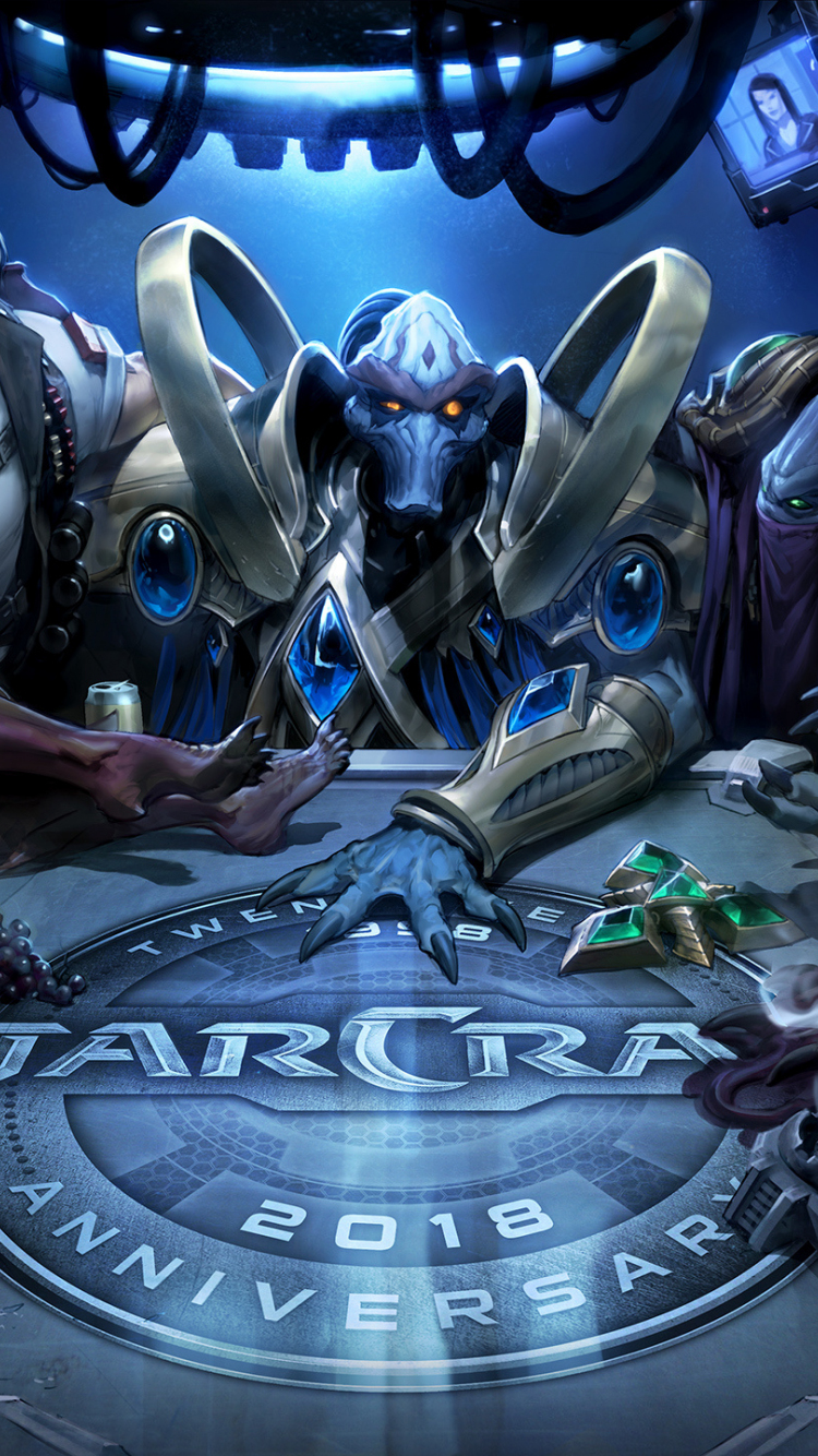 Download 750x1334 Wallpaper Meeting Warriors Starcraft Video Game Iphone 7 Iphone 8 750x1334 Hd Image Background 4989