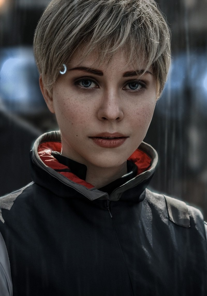 Download 800x1280 Wallpaper Cosplay Detroit Become Human Kara