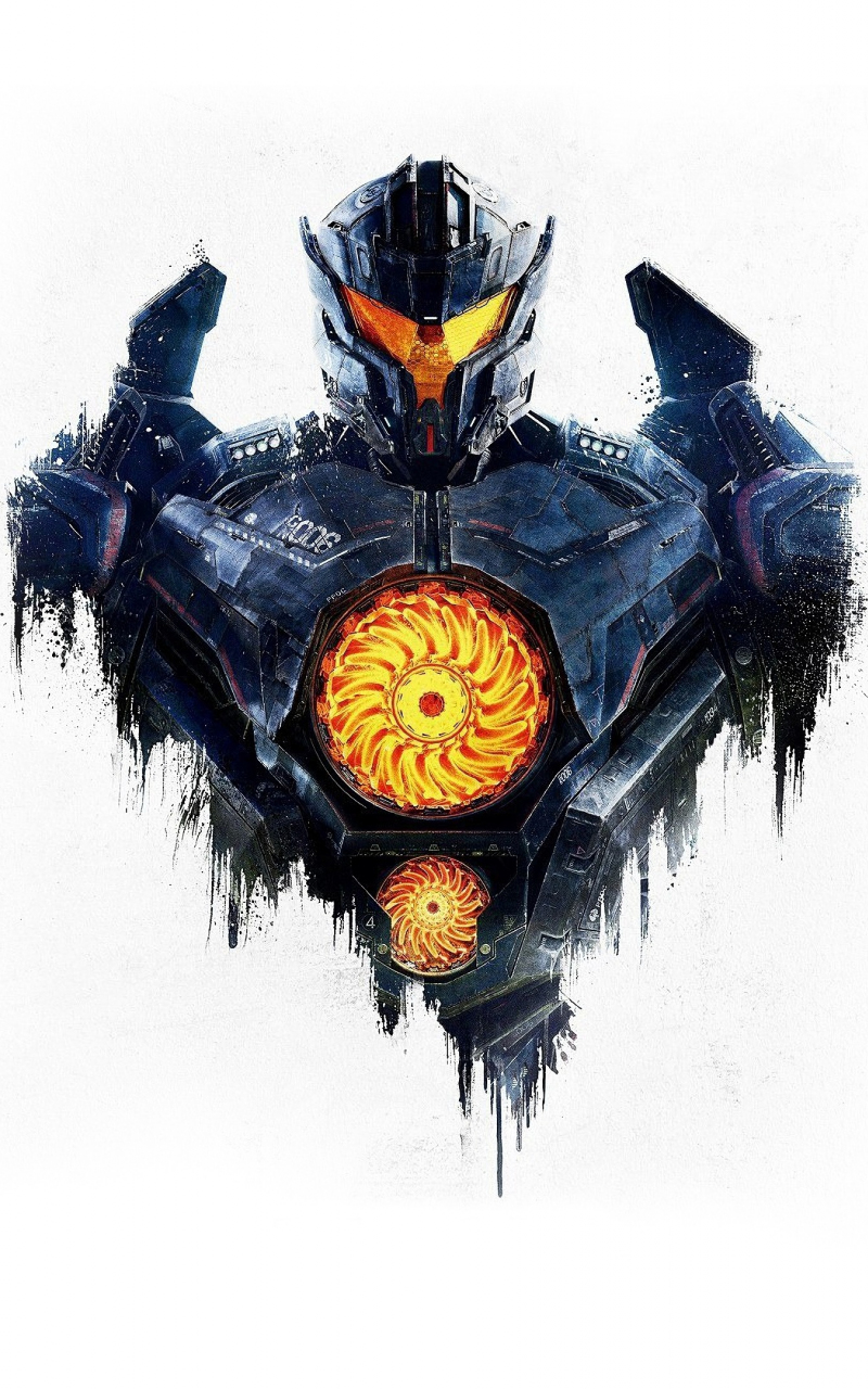 Download wallpaper 800x1280 robot, minimal, pacific rim uprising, movie,  samsung galaxy note gt-n7000, meizu mx 2, 800x1280 hd background