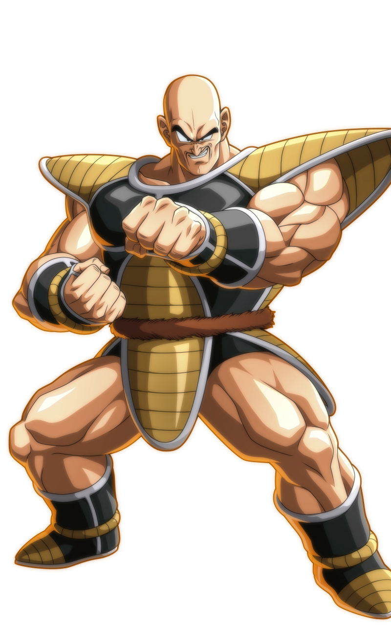 Download wallpaper 800x1280 nappa, dragon ball figherz, video game ...