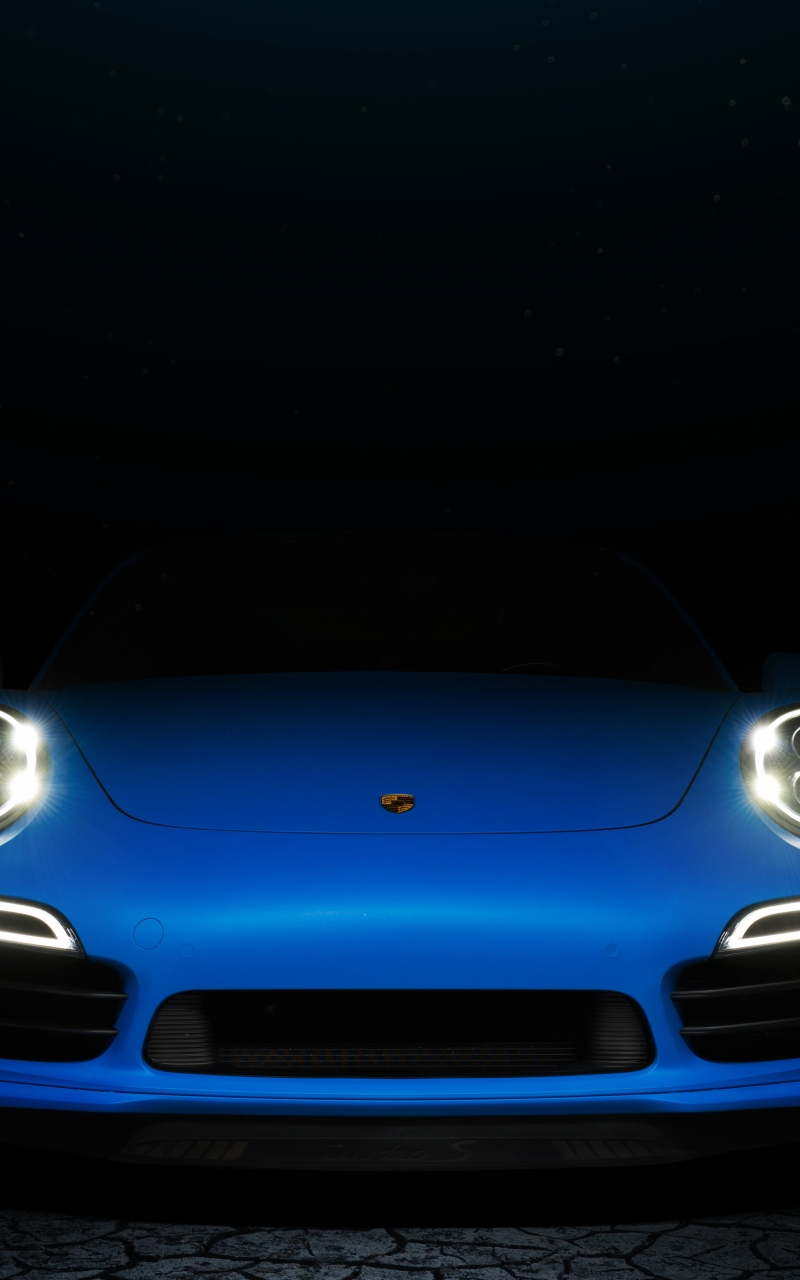 Download wallpaper 800x1280 porsche, blue, porsche 911, car, samsung ...