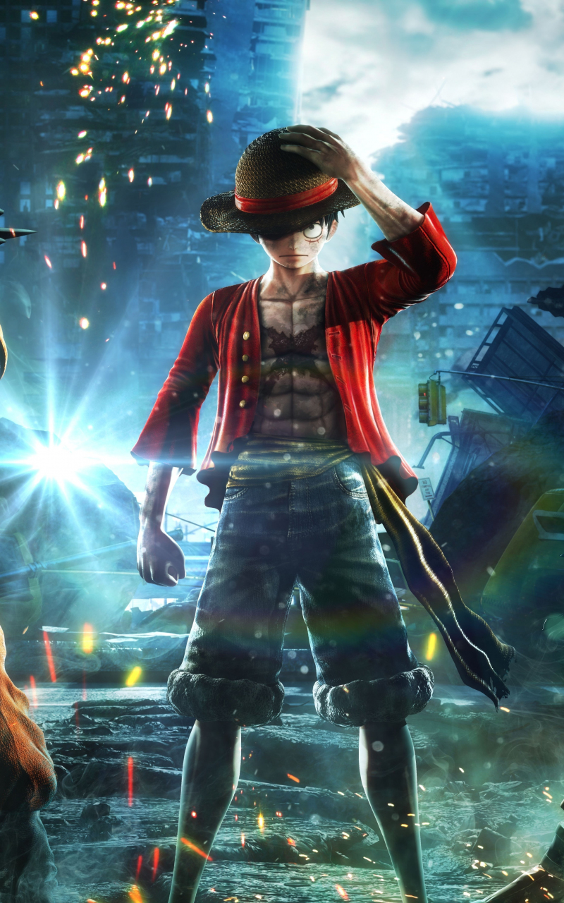 Download wallpaper 800x1280 jump force, anime video game, goku, monkey d.  luffy, naruto uzumaki, samsung galaxy note gt-n7000, meizu mx 2, 800x1280  hd background