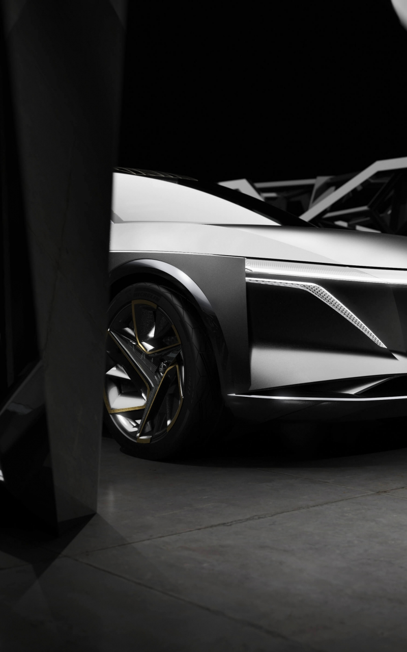 Nissan IMs Concept, Electric Car, 800x1280 wallpaper