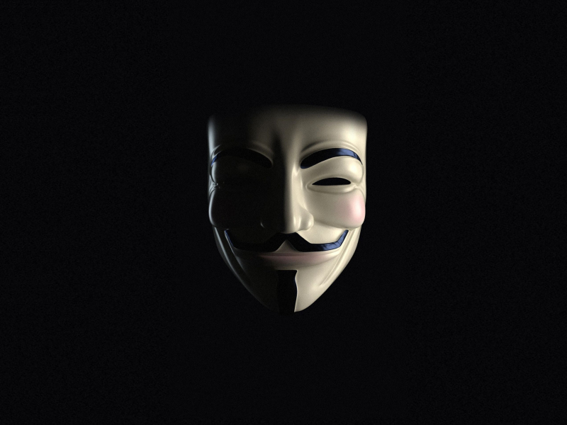 Download 800x600 Wallpaper Anonymous Mask Dark Pocket Pc Pda 800x600 Hd Image Background