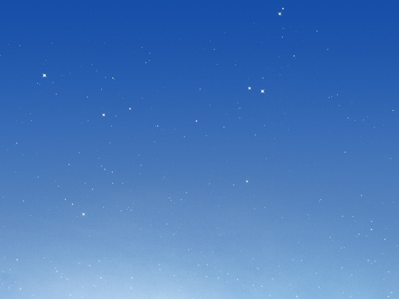 clear blue night sky