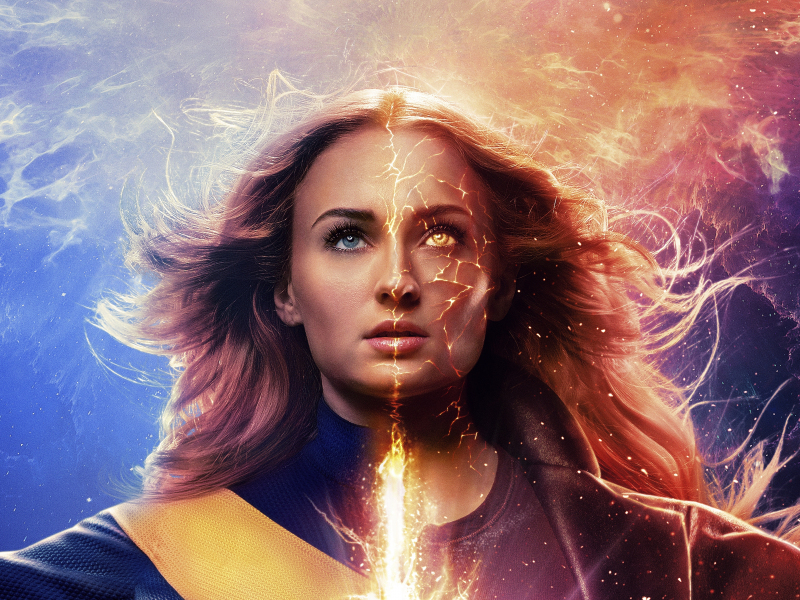 Download wallpaper 800x600 dark phoenix, jean grey, x-men, sophie ...