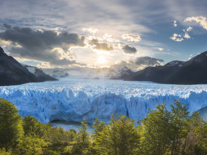 Iceberg, glacier lake, nature, 800x600 wallpaper