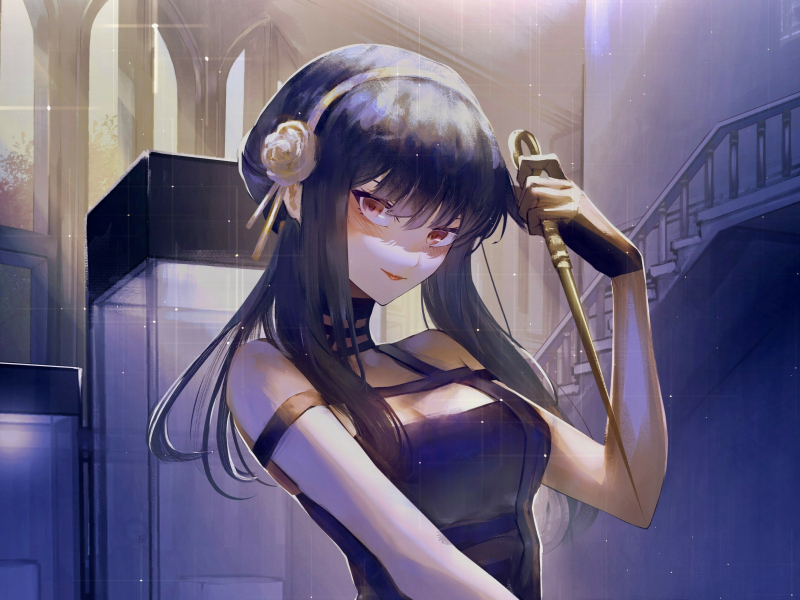 Yor forger, spy, anime girl, 800x600 wallpaper