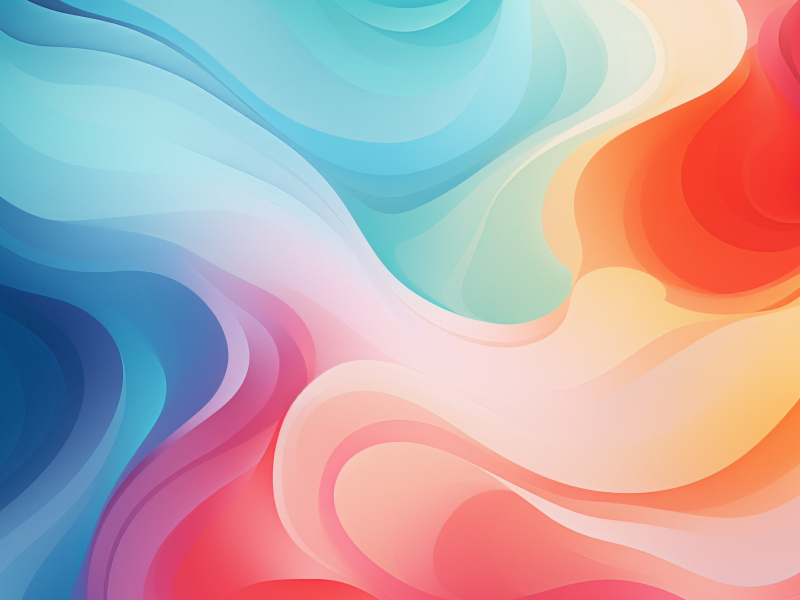 Art abstract, colorful, waves, 800x600 wallpaper