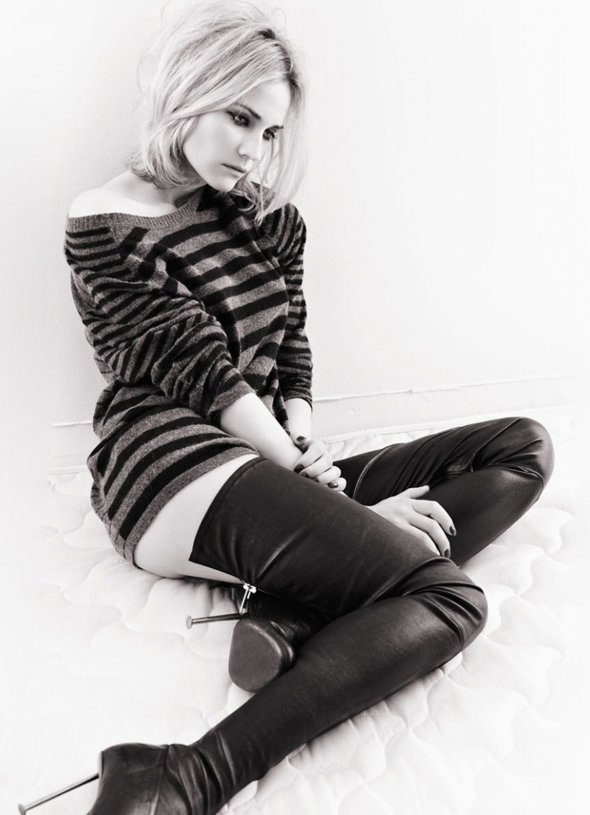 Sexy, Diane Kruger, monochrome, sepia, 840x1160 wallpaper.