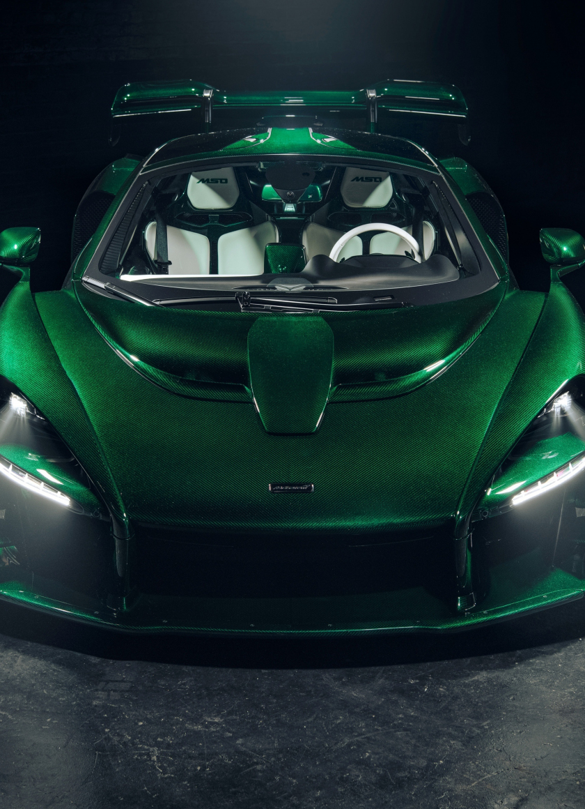 MCLAREN Senna Р·РµР»РµРЅС‹Р№