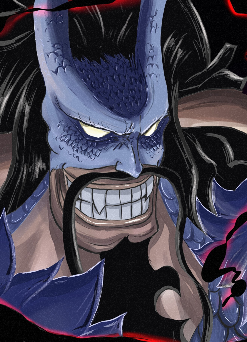 Download wallpaper 840x1160 kaido, one piece, anime, 2023, iphone 4 ...