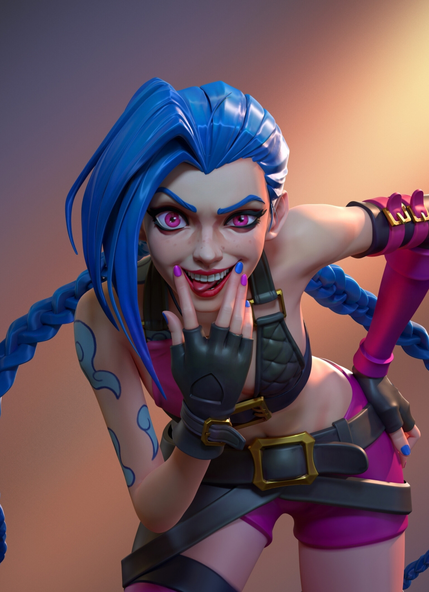 1125x2436 Jinx Arcane 5k Iphone XSIphone 10Iphone X HD 4k Wallpapers  Images Backgrounds Photos and Pictures