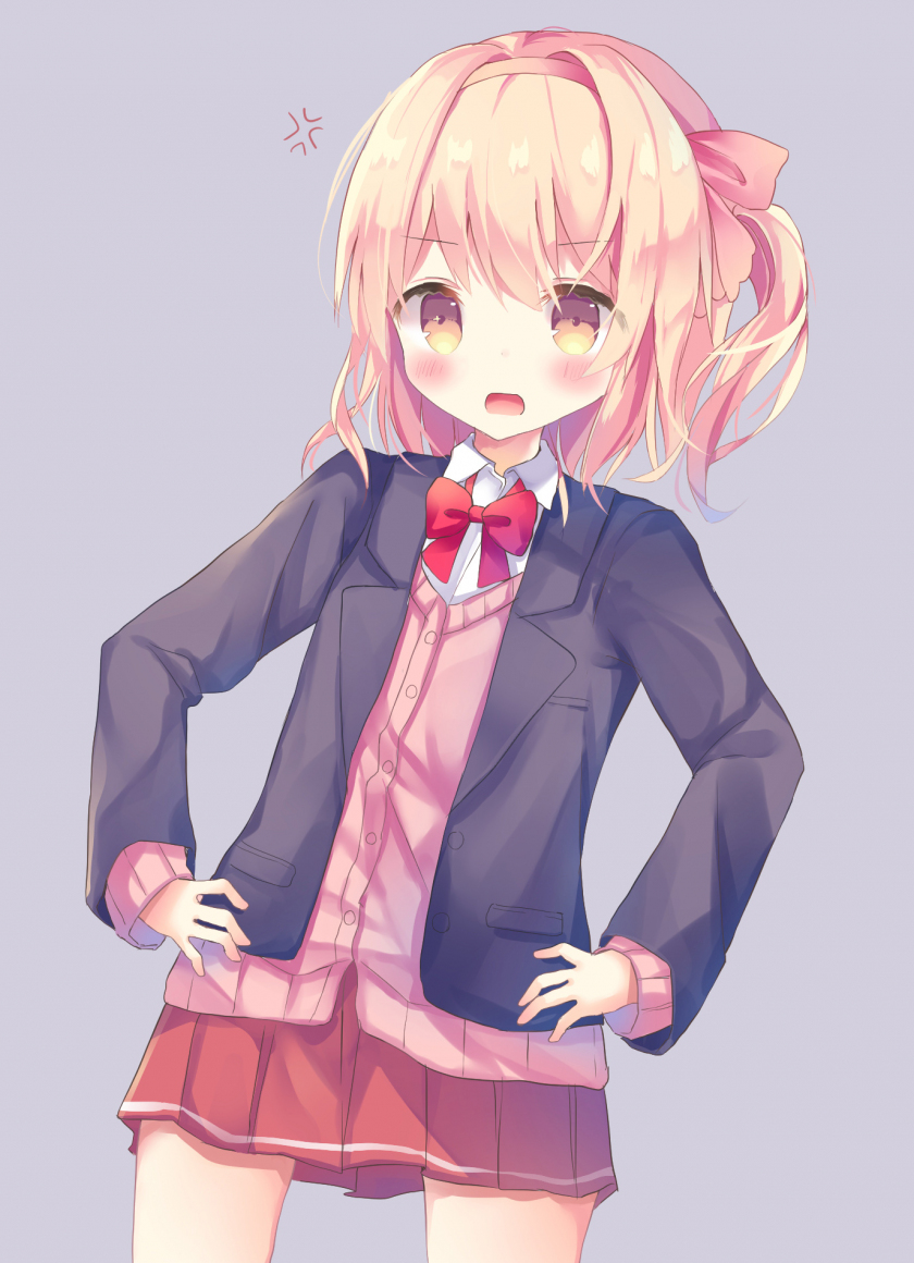 Download 840x1160 wallpaper curious, anime girl, cute, original, iphone ...