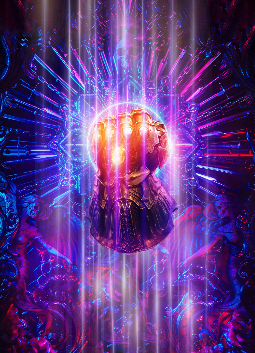Download 840x1160 Wallpaper Infinity Gauntlet Infinity Stones Marvel Iphone 4 Iphone 4s Ipod Touch 840x1160 Hd Image Background