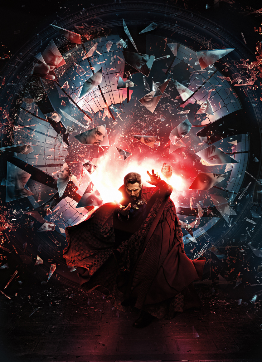Doctor Strange in the Multiverse of Madness, movie poster, 2022, 840x1160 wallpaper