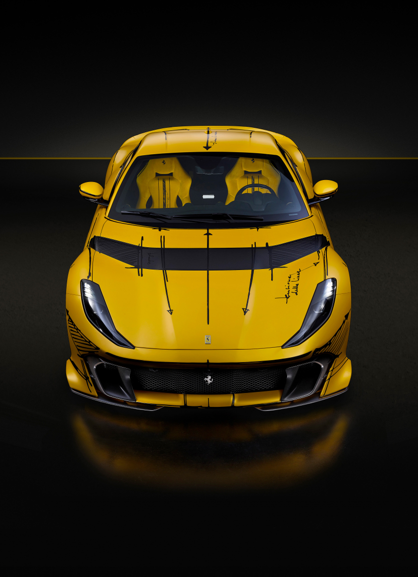 Download Wallpaper 840x1160 Ferrari 812 Competizione Tailor Made 