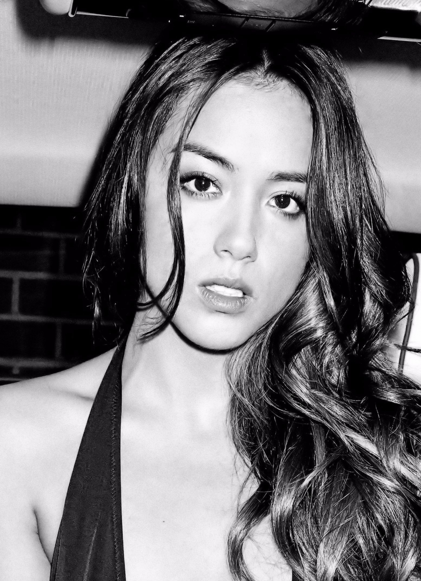 Download wallpaper 840x1160 chloe bennet, actress, celebrity ...